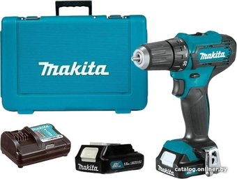 Makita DF333DWYE (с 2-мя АКБ, кейс)