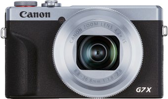 Canon PowerShot G7 X Mark III (серебристый)
