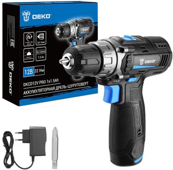 Deko DKCD12V PRO 083-1003 (с 1-им АКБ)