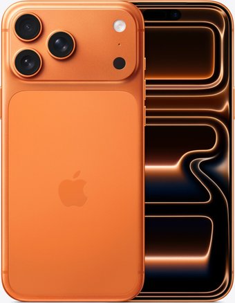 Apple iPhone 17 Pro Max Dual eSim 256GB (космический оранжевый)